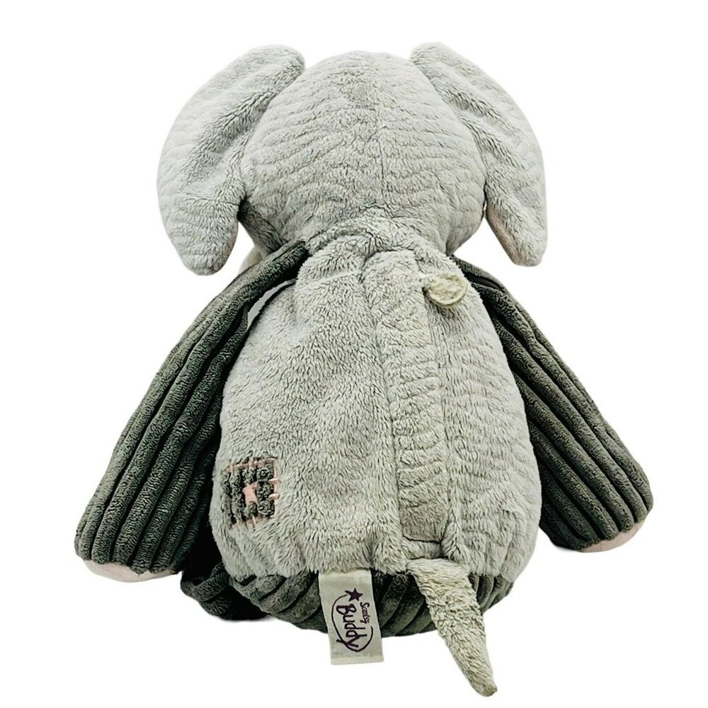 Scentsy Buddy Ollie Elephant Plush Gray Pomegranate Scent Retired Stuffed 15 in - Picture 7 of 12